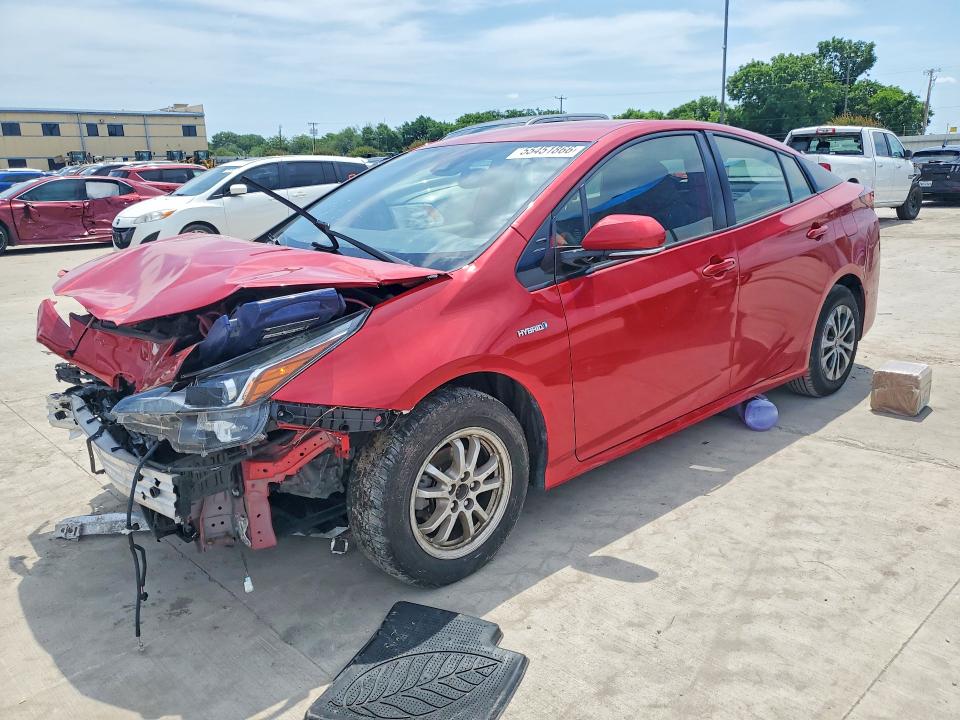 2019 Toyota Prius VIN JTDL9RFU4K3012090 COPART salvage auction — FRONT END, Tx - Salvage Vehicle Title, sold $2,350 on 2026-07-09 (photo 1)