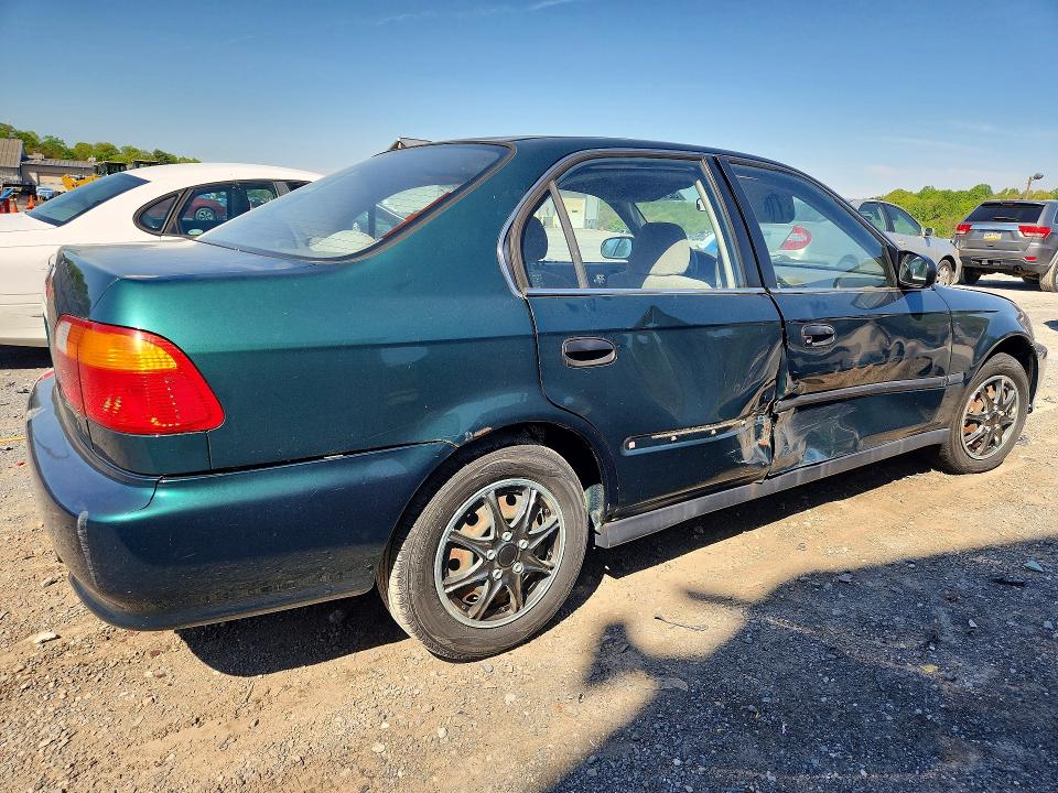 2000 Honda Civic VIN JHMEJ667XYS004579 COPART salvage auction — SIDE, Pa - Cert Of Title, sold $350 on 2026-07-20 (photo 3)