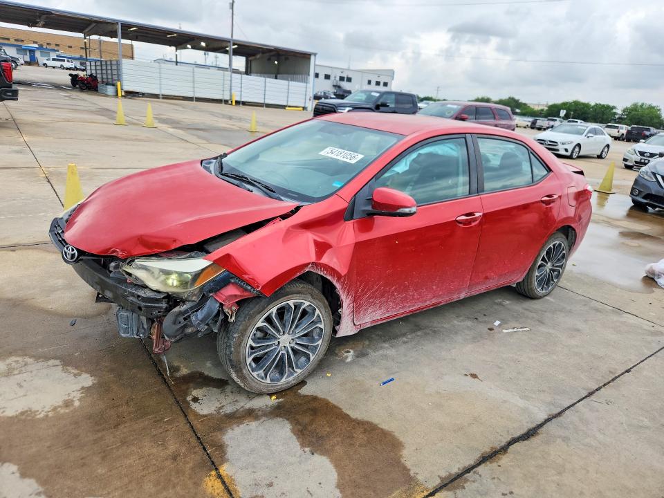 2015 Toyota VIN 5YFBURHE6FP359031 COPART salvage auction — FRONT END, TX - SALVAGE VEHICLE TITLE, sold $2,150 on 2026-07-02 (photo 1)