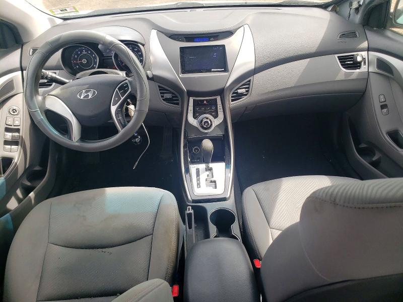 2011 Hyundai Elantra VIN 5NPDH4AE1BH040542 COPART salvage auction — VANDALISM, Ca - Cert Of Title-Salvaged, sold $1,450 on 2026-07-02 (photo 8)