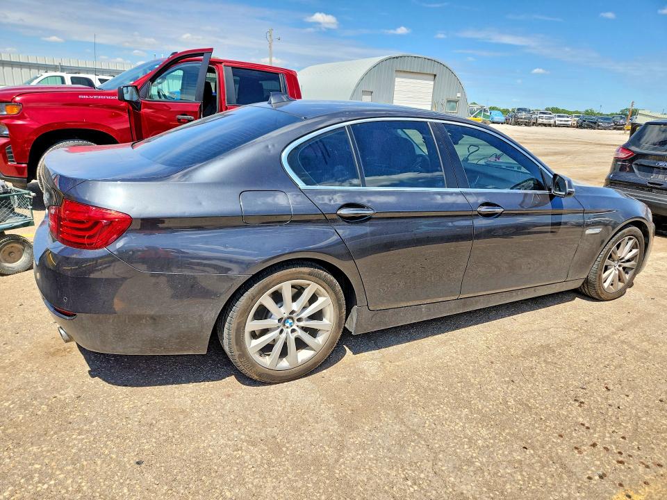 2016 BMW 5er VIN WBA5B3C56GG256859 COPART salvage auction — HAIL, Ks - Cert Of Title-Salvage, sold $4,050 on 2026-07-22 (photo 3)