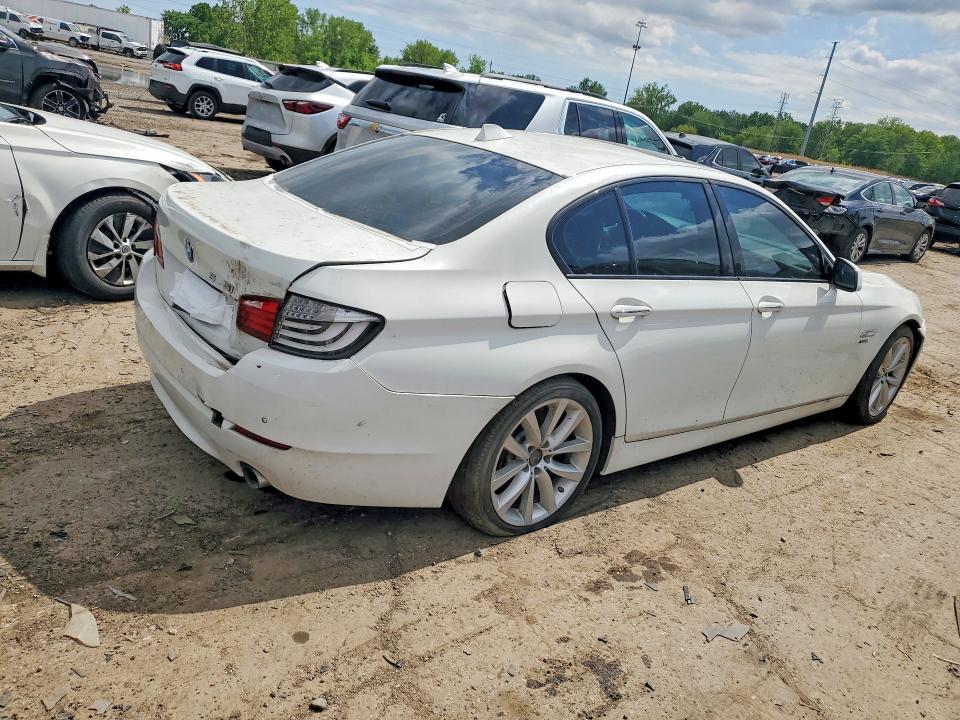 2012 BMW 5er VIN WBAFU7C53CDU62545 COPART salvage auction — FRONT END, Mt - Certificate Of Title, sold $850 on 2026-07-06 (photo 3)