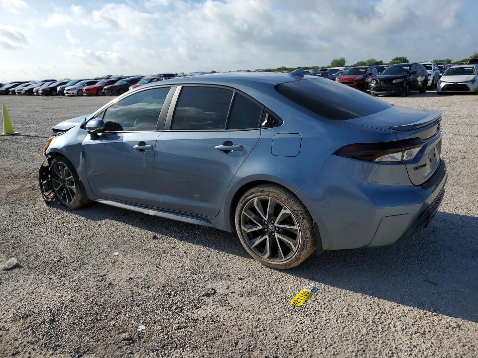 2022 Toyota Corolla VIN 5YFP4MCE5NP115708 COPART salvage auction — FRONT END, Tx - Salvage Vehicle Title, sold $15 on 2026-07-30 (photo 2)