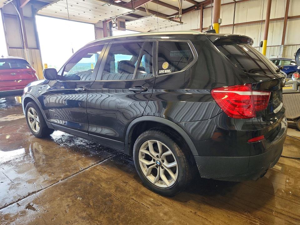 2011 BMW X3 VIN 5UXWX5C50BL712888 COPART salvage auction — FRONT END, Pa - Certificate Of Salvage, sold $400 on 2026-07-07 (photo 2)