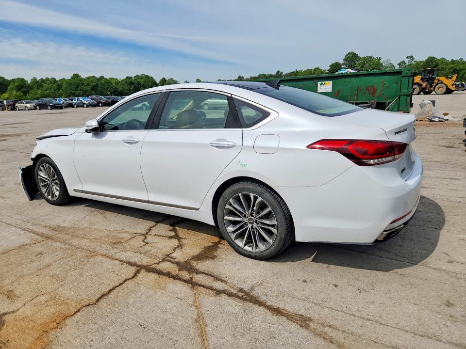 2015 Hyundai Genesis VIN KMHGN4JEXFU039712 COPART salvage auction — FRONT END, Oh - Cert Of Title-Salvage, sold $2,250 on 2026-07-16 (photo 2)