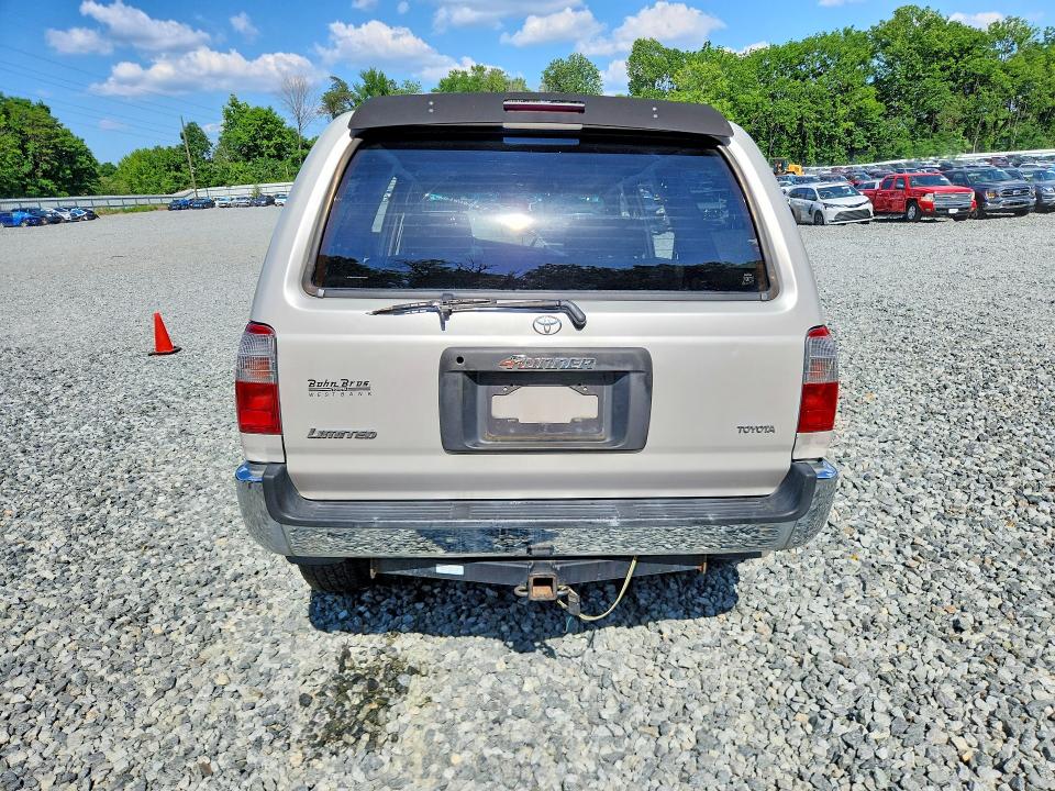 1998 Toyota 4runner VIN JT3GN87R2W0070275 COPART salvage auction — FRONT END, Nc - Salvage Certificate Of Title, sold $350 on 2026-07-08 (photo 6)