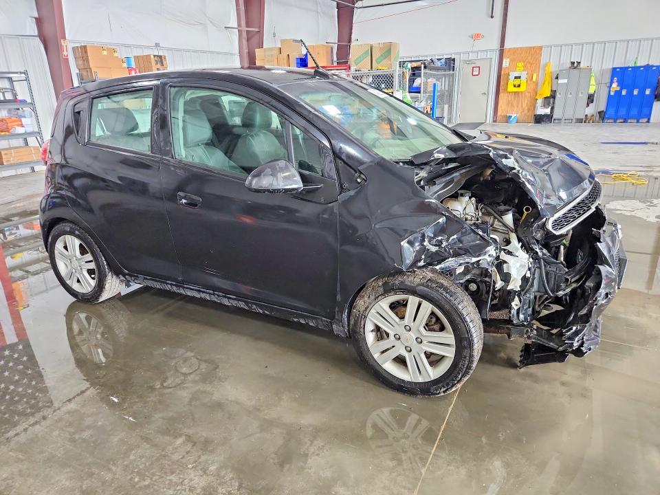 2014 Chevrolet Spark VIN KL8CA6S91EC536463 COPART salvage auction — FRONT END, Il - Salvage Certificate, sold $475 on 2026-07-20 (photo 4)