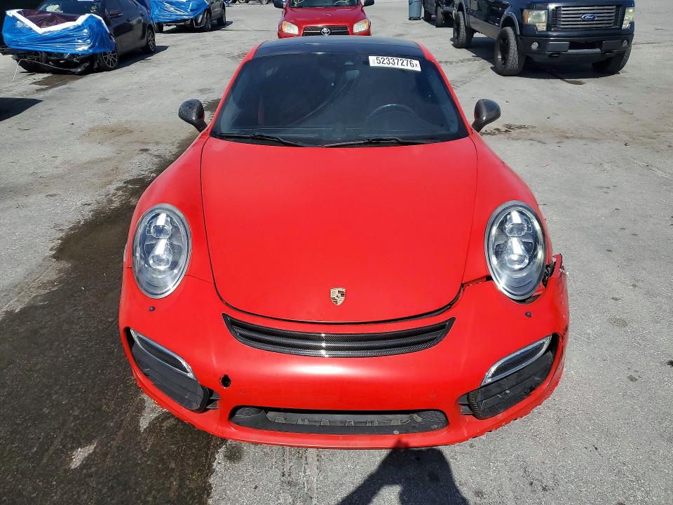 2014 Porsche 911 VIN WP0AD2A96ES166777 COPART salvage auction — FRONT END, Fl - Cert Of Title Slvg Rebuildable, sold $62,000 on 2026-08-06 (photo 5)
