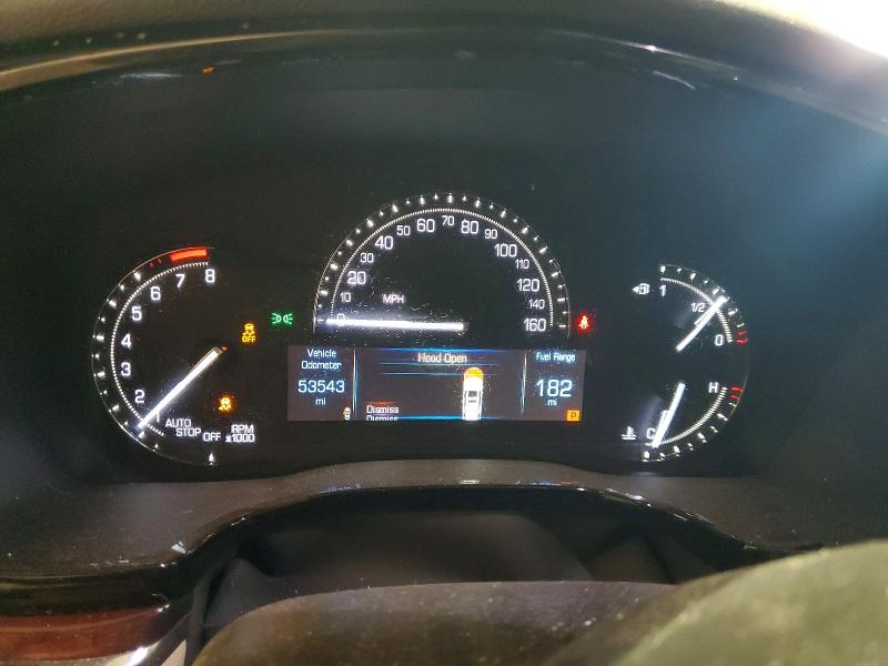 2019 Cadillac Xt5 VIN 1GYKNDRS0KZ145621 COPART salvage auction — FRONT END, Mi - Certificate Of Title, sold $5,700 on 2026-07-22 (photo 9)
