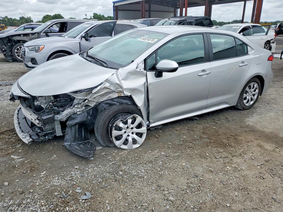 2025 Toyota Corolla VIN 5YFB4MDE1SP232254 COPART salvage auction — FRONT END, Fl - Cert Of Title Slvg Rebuildable, sold $4,600 on 2026-07-10 (photo 1)