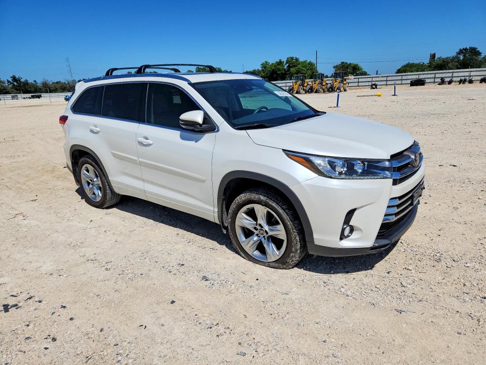 2018 Toyota VIN 5TDYZRFH1JS245270 COPART salvage auction — FRONT END, Tx - Salvage Vehicle Title, sold $12,100 on 2026-07-16 (photo 4)