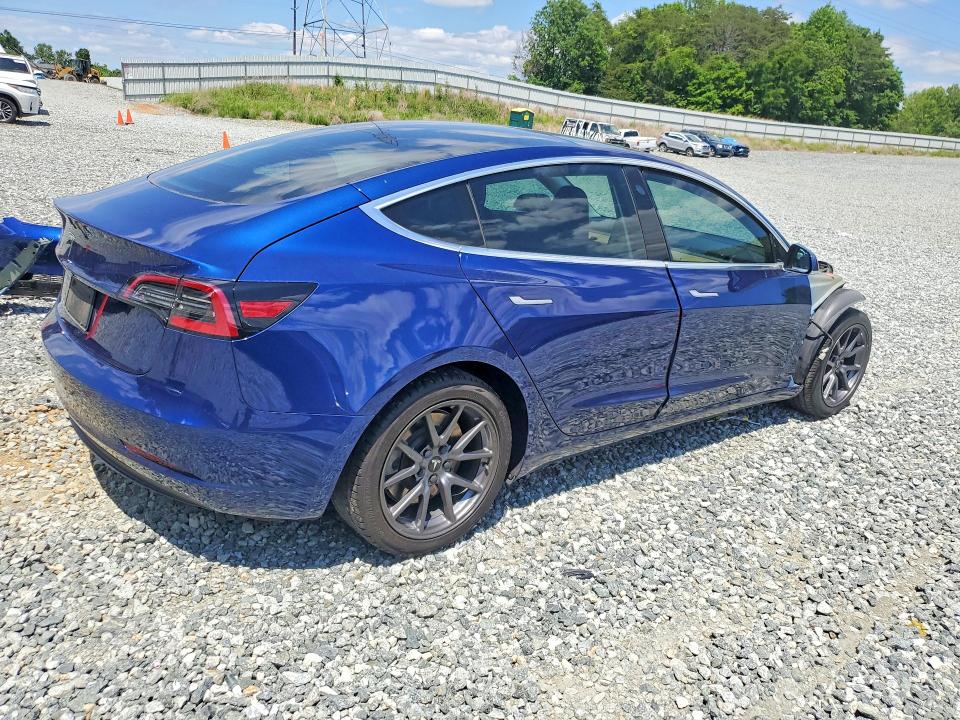 2020 Tesla VIN 5YJ3E1EA0LF796888 COPART salvage auction — FRONT END, NC - SALVAGE CERTIFICATE OF TITLE, sold $7,900 on 2026-07-29 (photo 3)
