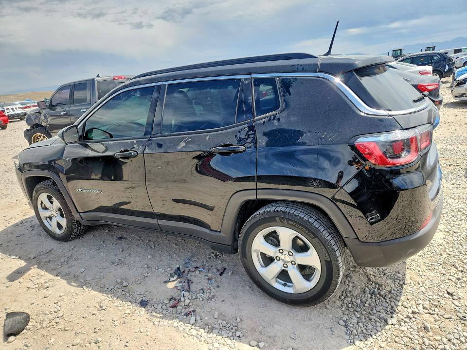 2018 Jeep Compass VIN 3C4NJCBB2JT461756 COPART salvage auction — FRONT END, Ut - Salvage Certificate, sold $2,550 on 2026-07-31 (photo 2)