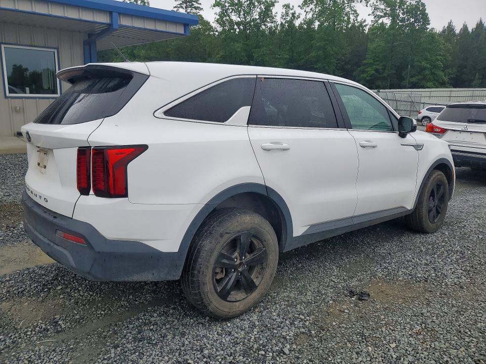2021 Kia Sorento VIN 5XYRGDLC9MG031893 COPART salvage auction — FRONT END, Nc - Salvage Certificate Of Title, sold $6,200 on 2026-07-09 (photo 3)