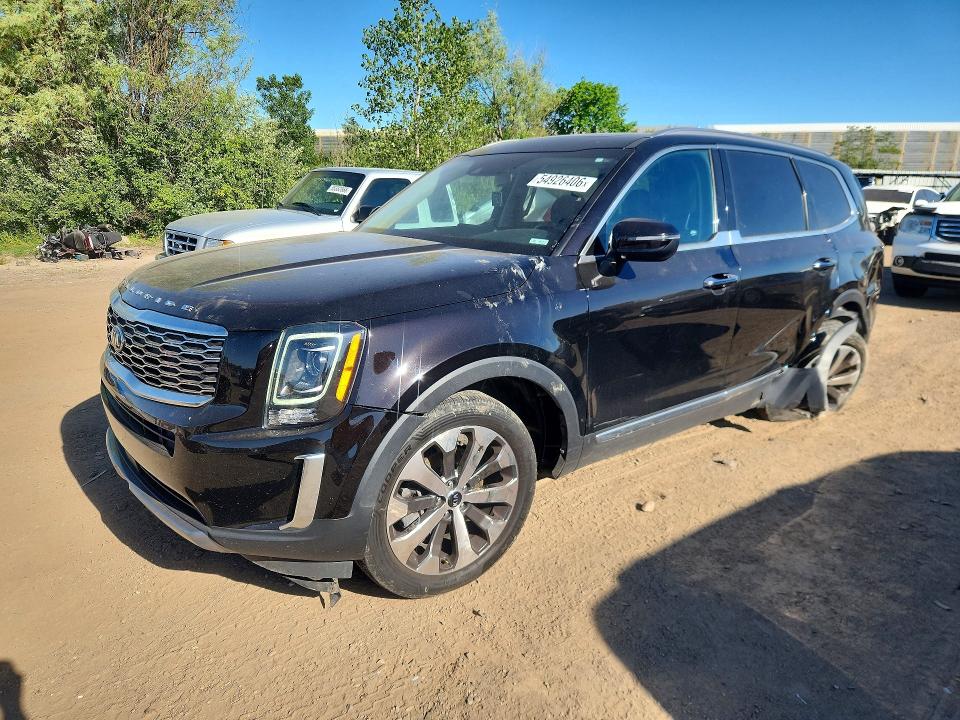 2021 Kia Telluride VIN 5XYP6DHC3MG186314 COPART salvage auction — REAR END, Oh - Cert Of Title-Salvage, sold $5,300 on 2026-07-30 (photo 1)