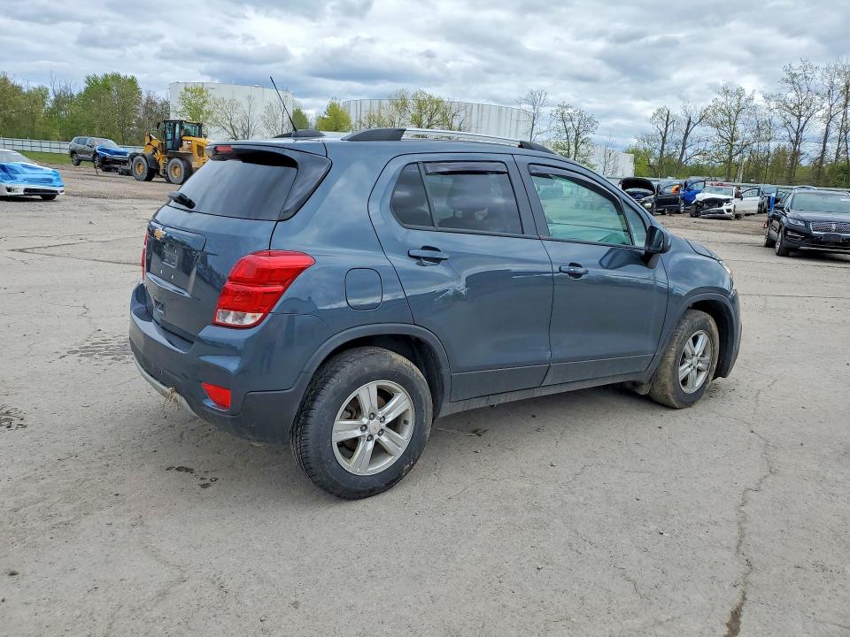 2022 Chevrolet VIN KL7CJPSM4NB560826 COPART salvage auction — FRONT END, Ny - Mv-907A Salvage Certificate, sold $975 on 2026-07-09 (photo 3)