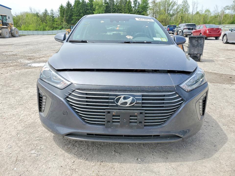 2019 Hyundai Ioniq VIN KMHC75LC4KU145061 COPART salvage auction — REAR END, Ny - Mv-907A Salvage Certificate, sold $2,150 on 2026-07-06 (photo 5)