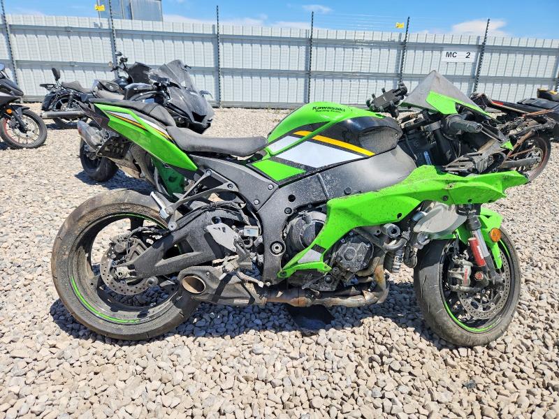 2025 Kawasaki Zx VIN JKBZXVL12SA018667 COPART salvage auction — FRONT END, Ut - Salvage Certificate, sold $4,000 on 2026-07-02 (photo 1)