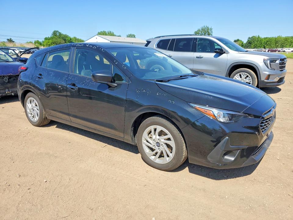 2024 Subaru Impreza VIN JF1GUABCXR8352071 COPART salvage auction — HAIL, OH - CERT OF TITLE-SALVAGE, sold $10,200 on 2026-07-02 (photo 4)