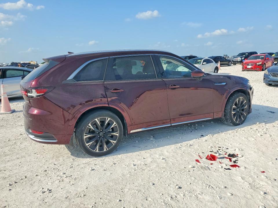 2024 Mazda Cx-90 VIN JM3KKEHC8R1187825 COPART salvage auction — FRONT END, Tx - Salvage Vehicle Title, sold $11,900 on 2026-07-16 (photo 3)