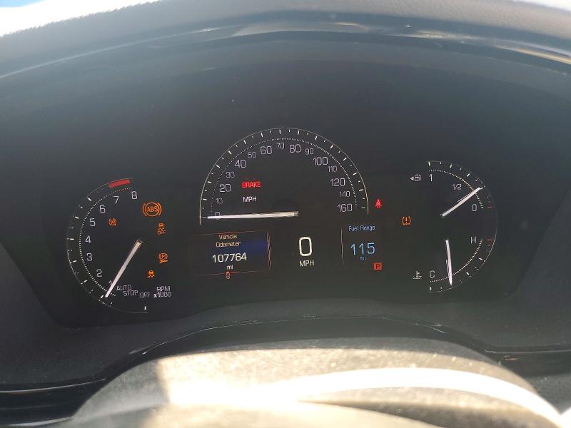 2019 Cadillac Xt5 VIN 1GYKNARS7KZ172863 COPART salvage auction — FRONT END, Tx - Salvage Vehicle Title, sold $2,950 on 2026-07-02 (photo 9)