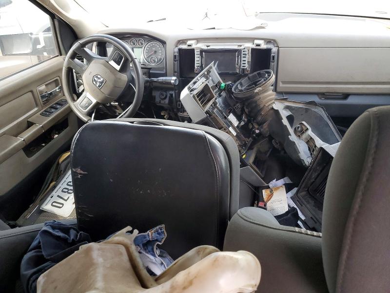 2010 Dodge Ram 2500 VIN 3D7UT2CL2AG114692 COPART salvage auction — VANDALISM, Mo - Salvage Certificate Of Title, sold $1,900 on 2026-07-09 (photo 8)