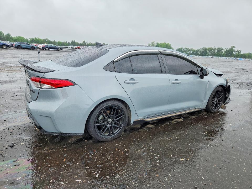 2022 Toyota Corolla VIN 5YFS4MCE2NP101548 COPART salvage auction — FRONT END, Va - Cert Of Title - Salvage, sold $7,600 on 2026-07-08 (photo 3)