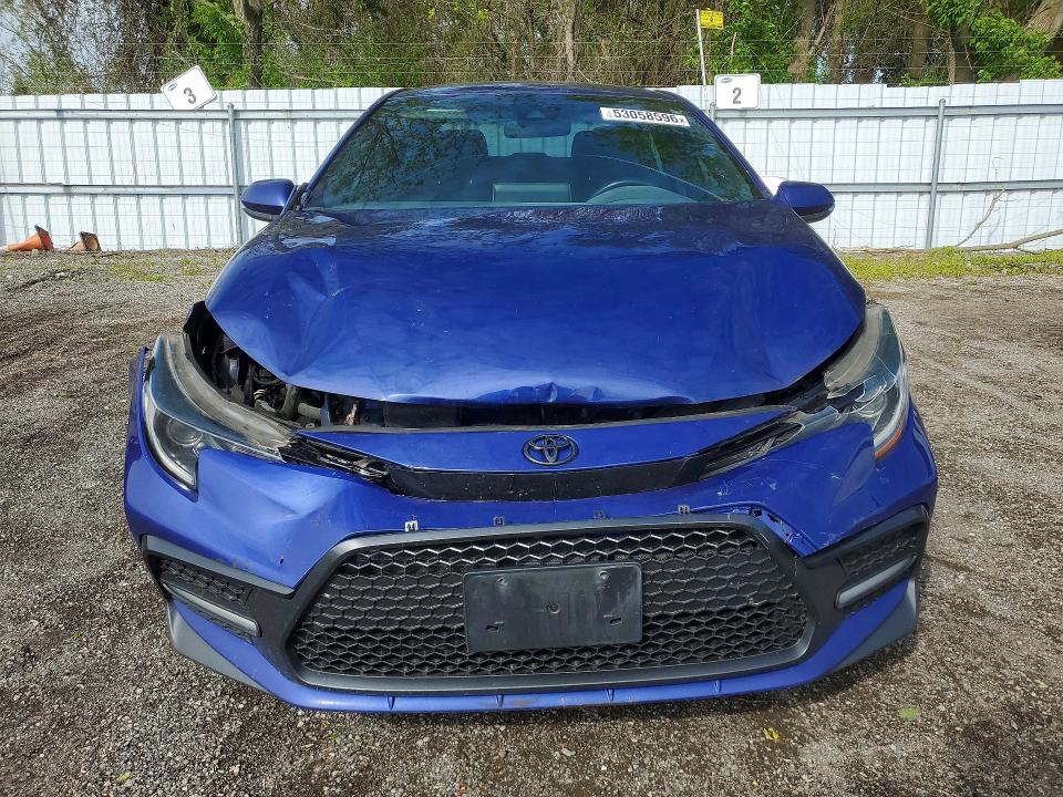 2021 Toyota Corolla VIN 5YFB4MBE3MP093203 COPART salvage auction — FRONT END, On - Permit Salvage, sold $150 on 2026-07-21 (photo 5)