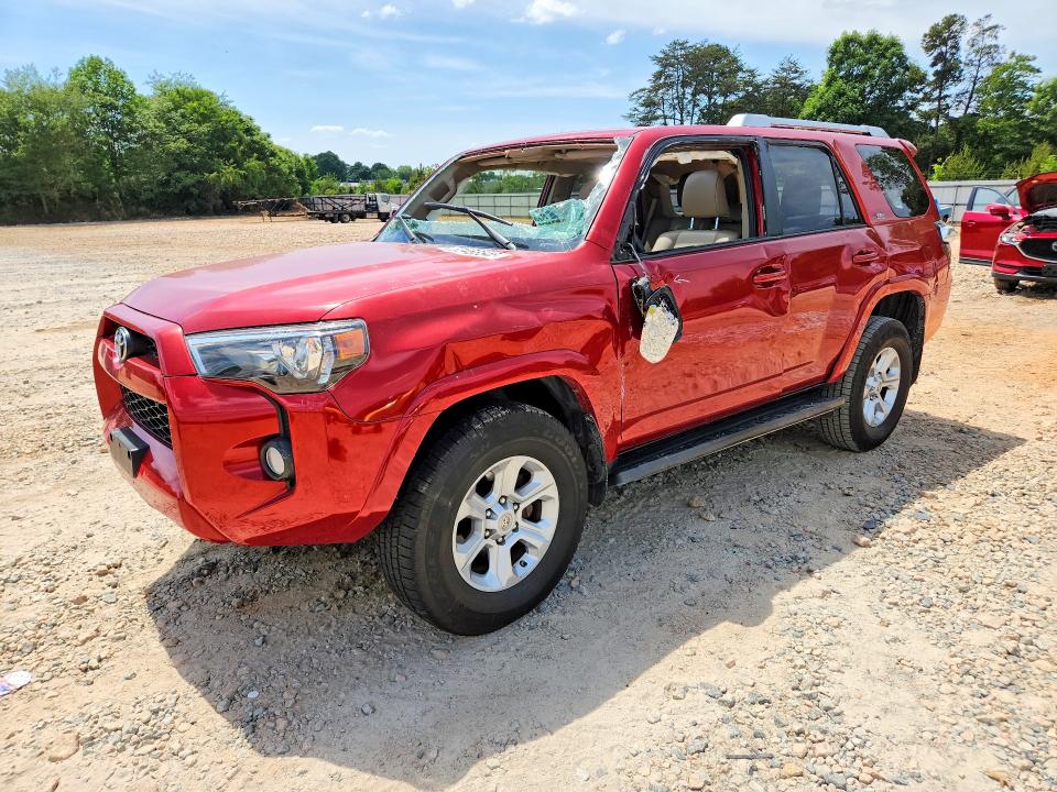 2017 Toyota 4runner VIN JTEBU5JR8H5476188 COPART salvage auction — SIDE, Nc - Salvage Certificate Of Title, sold $8,000 on 2026-07-06 (photo 1)