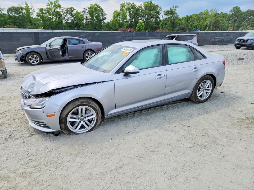 2017 Audi A4 VIN WAUANAF48HN031367 COPART salvage auction — FRONT END, Sc - Cert Of Title-Salvage, sold $700 on 2026-07-27 (photo 1)