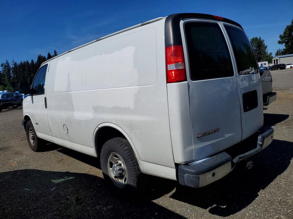 2018 Chevrolet Express 3500 VIN 1GCZGGF17J1178656 COPART salvage auction — BURN, Wa - Bill Of Sale, sold $1,250 on 2026-07-08 (photo 2)