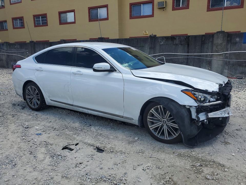 2019 Genesis G80 VIN KMTFN4JE5KU320148 COPART salvage auction — FRONT END, Fl - Cert Of Title Slvg Rebuildable, sold $2,650 on 2026-07-10 (photo 4)