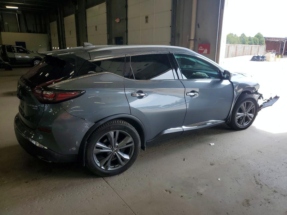 2020 Nissan Murano VIN 5N1AZ2DS3LN111341 COPART salvage auction — FRONT END, Mn - Cert Of Title-Salvage, sold $3,650 on 2026-07-02 (photo 3)