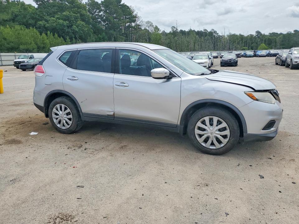 2015 Nissan Rogue VIN KNMAT2MT7FP562876 COPART salvage auction — SIDE, Sc - Cert Of Title-Salvage, sold $1,650 on 2026-07-15 (photo 4)
