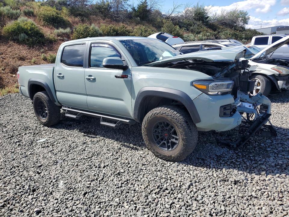 2021 Toyota Tacoma VIN 5TFCZ5AN3MX249304 COPART salvage auction — FRONT END, Nv - Salvage Title, sold $14,900 on 2026-07-16 (photo 4)