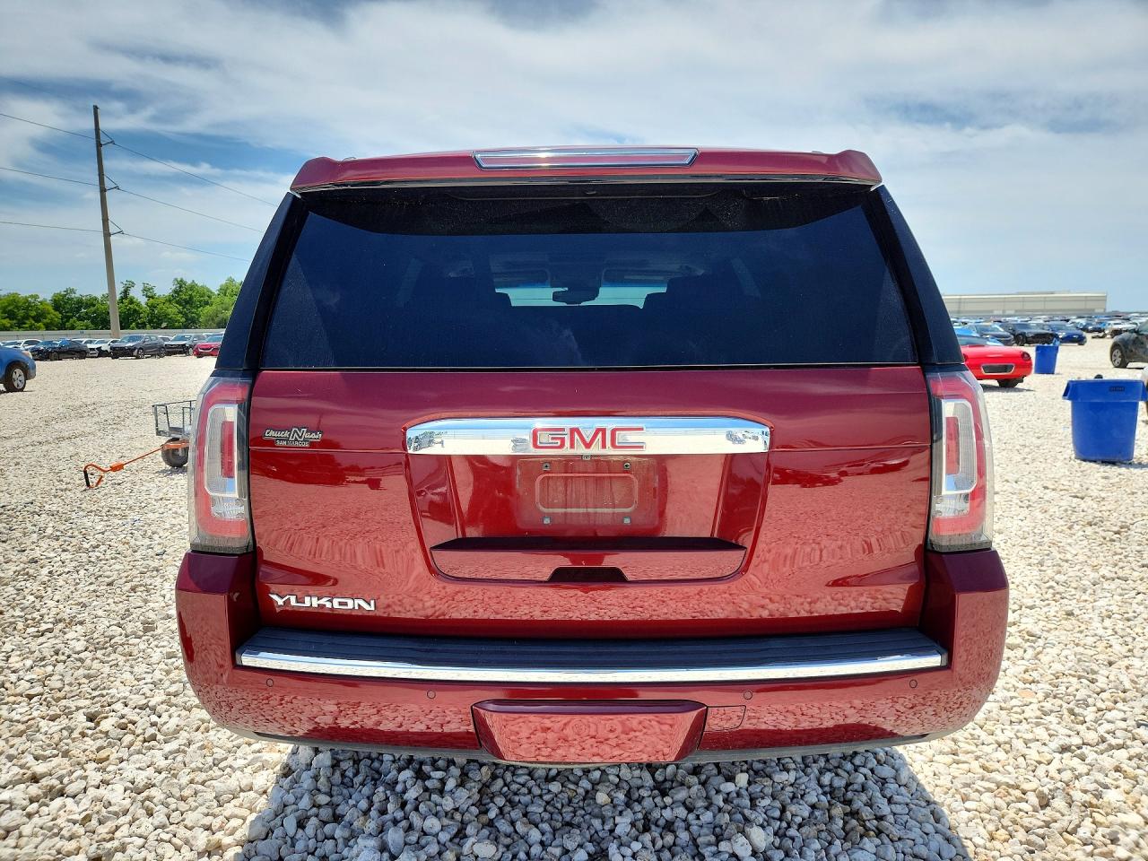 2018 GMC Yukon VIN 1GKS2CKJ2JR296585 COPART salvage auction — Front End, TX - SALVAGE VEHICLE TITLE, sold $13,100 on 2026-07-09 (photo 6)