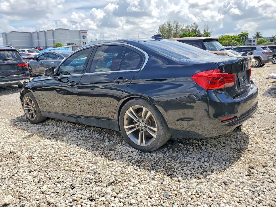 2017 BMW 3 series VIN WBA8B9G56HNU48533 COPART salvage auction — MECHANICAL, FL - CERTIFICATE OF TITLE, sold $1,800 on 2026-07-02 (photo 2)