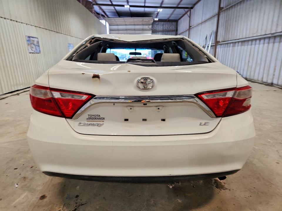 2017 Toyota Camry VIN 4T1BF1FK0HU393102 COPART salvage auction — ROOF, Ms - Certificate Of Title, sold $1,500 on 2026-07-02 (photo 6)