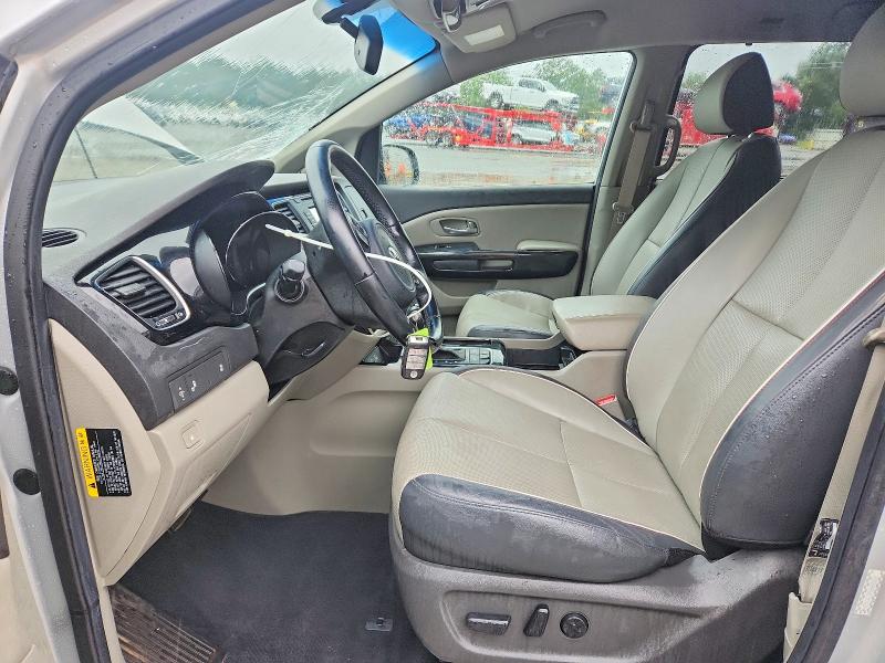 2015 Kia SEDONA VIN KNDMC5C19F6056826 COPART salvage auction — FRONT END, La - Cert Of Title-Salvage, sold $1,750 on 2026-07-09 (photo 7)