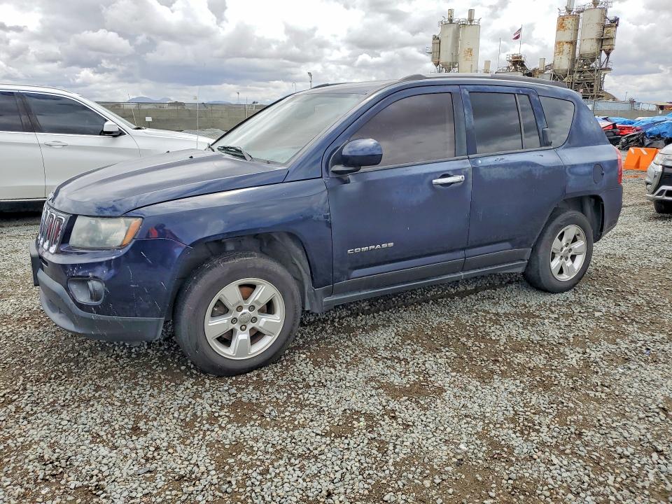 2016 Jeep Compass VIN 1C4NJCEA4GD655433 COPART salvage auction — SIDE, Ca - Dis/Dlr/Exp Only Clean Title, sold $500 on 2026-07-02 (photo 1)