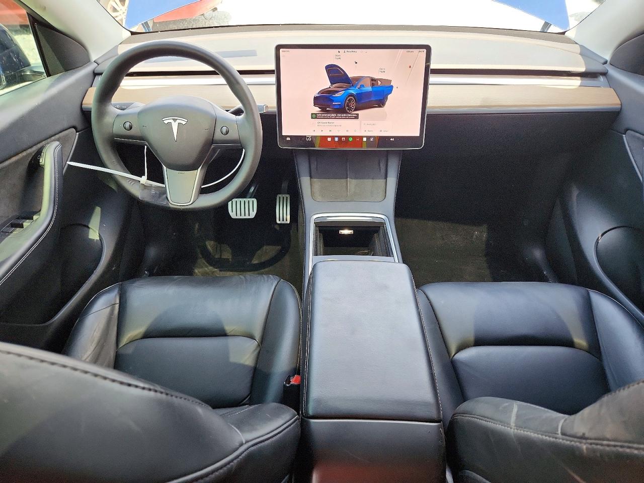2022 Tesla Model Y VIN 7SAYGDEF3NF372818 COPART salvage auction — Rear End, FL - CERT OF TITLE SLVG REBUILDABLE, sold $12,500 on 2026-07-03 (photo 8)