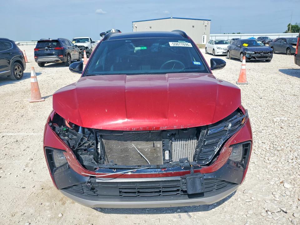 2024 Hyundai Tucson VIN KM8JFCD13RU186450 COPART salvage auction — FRONT END, Tx - Salvage Vehicle Title, sold $6,300 on 2026-07-23 (photo 5)