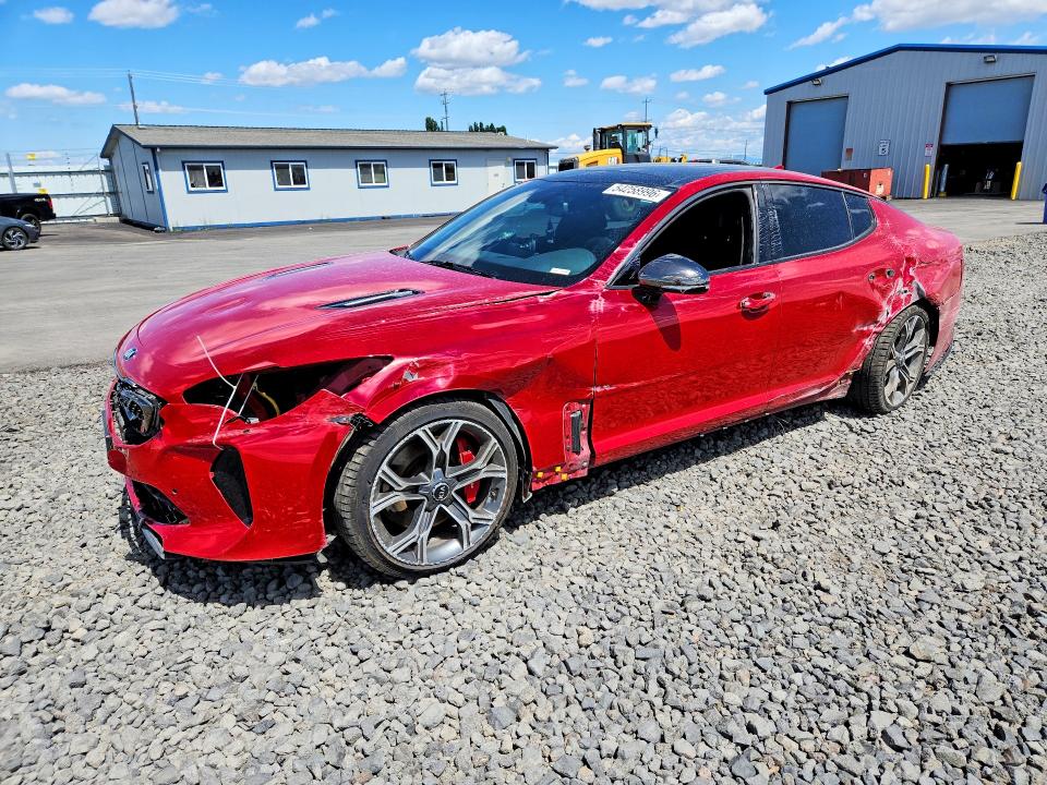 2018 Kia VIN KNAE45LC7J6030086 COPART salvage auction — FRONT END, Wa - Bill Of Sale, sold $3,650 on 2026-07-22 (photo 1)