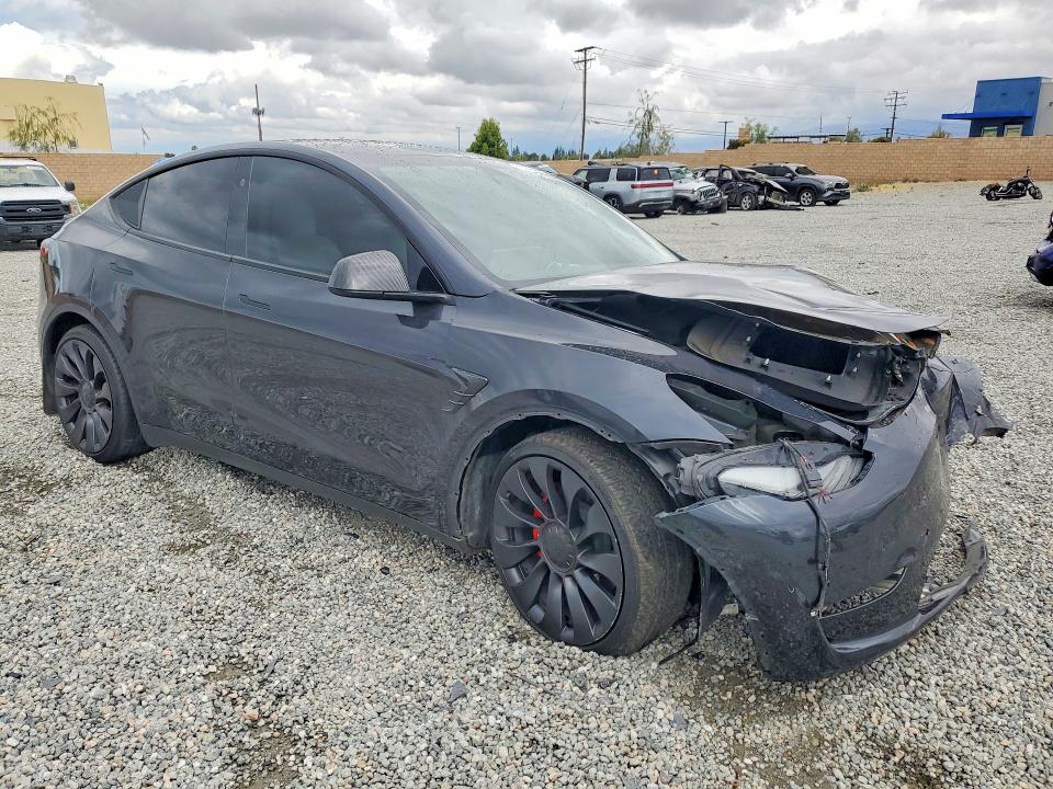 2024 Tesla VIN 7SAYGDEF3RF066031 COPART salvage auction — FRONT END, Ca - Salvage Certificate, sold $6,700 on 2026-07-15 (photo 4)
