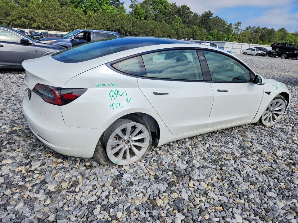 2023 Tesla VIN 5YJ3E1EA6PF649576 COPART salvage auction — FRONT END, Ga - Cert Of Title-Salvage, sold $7,500 on 2026-07-09 (photo 3)