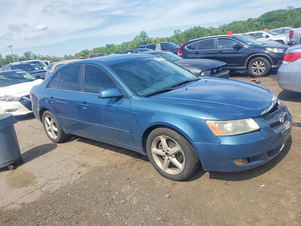 2006 Hyundai Sonata VIN 5NPEU46F46H041062 COPART salvage auction — FRONT END, Ct - Bill Of Sale - Parts Only, sold $475 on 2026-07-10 (photo 8)