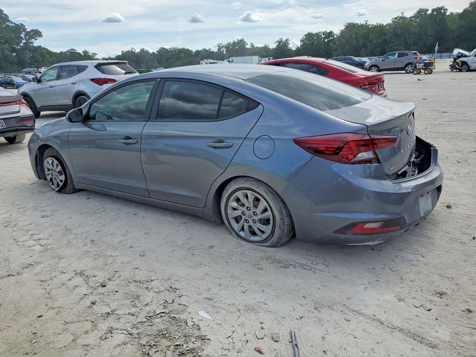 2019 Hyundai Elantra VIN KMHD74LF4KU852542 COPART salvage auction — REAR END, Fl - Certificate Of Destruction, sold $2,200 on 2026-07-14 (photo 2)