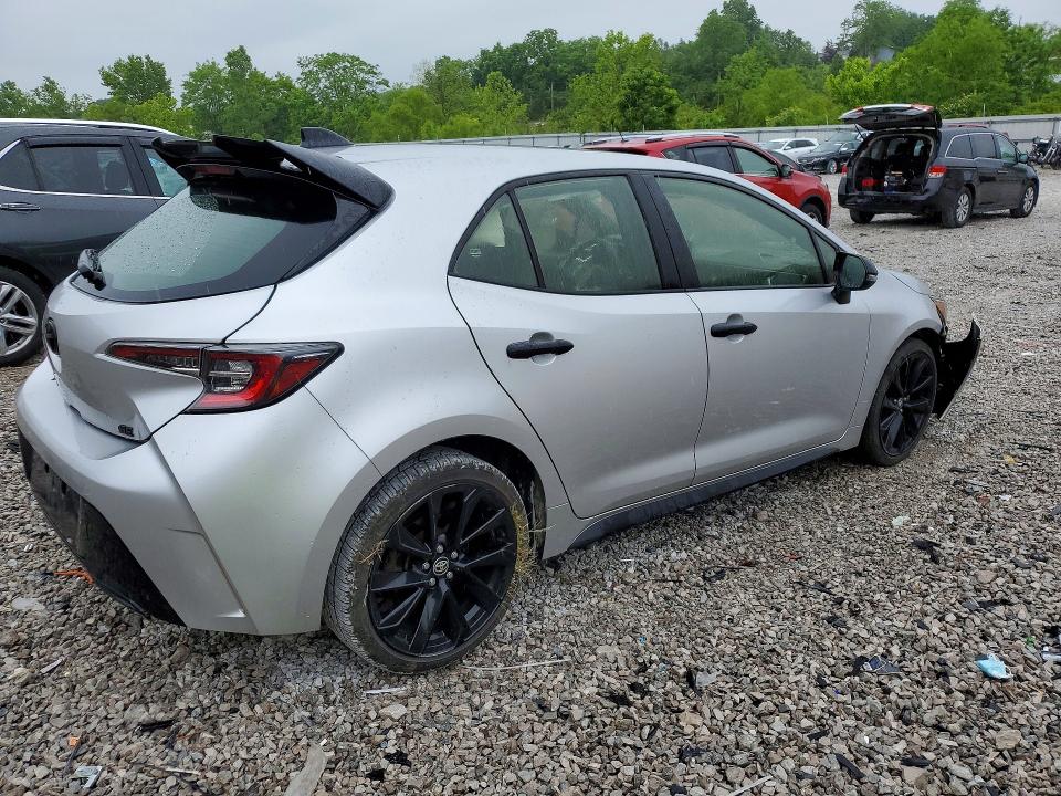 2021 Toyota Corolla VIN JTND4MBE4M3112967 COPART salvage auction — FRONT END, Ky - Cert Of Title-Salvage, sold $3,000 on 2026-07-10 (photo 3)