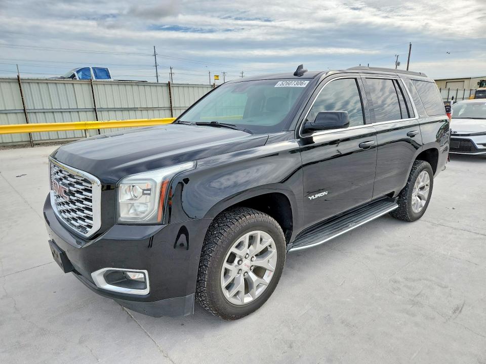 2019 Gmc Yukon VIN 1GKS2BKC1KR262148 COPART salvage auction — HAIL, Tx - Certificate Of Title, sold $7,400 on 2026-07-31 (photo 1)