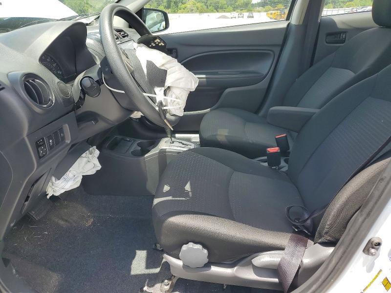 2024 Mitsubishi Mirage VIN ML32FUFJ0RHF15390 COPART salvage auction — FRONT END, Fl - Cert Of Title Slvg Rebuildable, sold $950 on 2026-07-13 (photo 7)